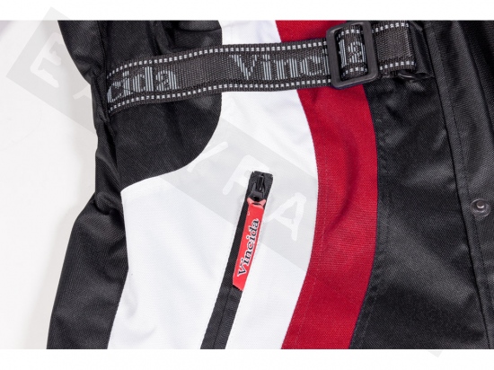 Jacket VINCIDA Black/ Red/ White